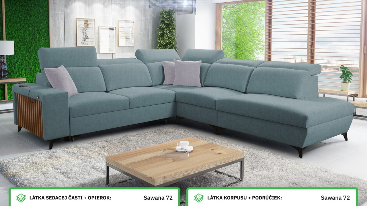 Rohová sedačka BARTON IX Farebné prevedenie