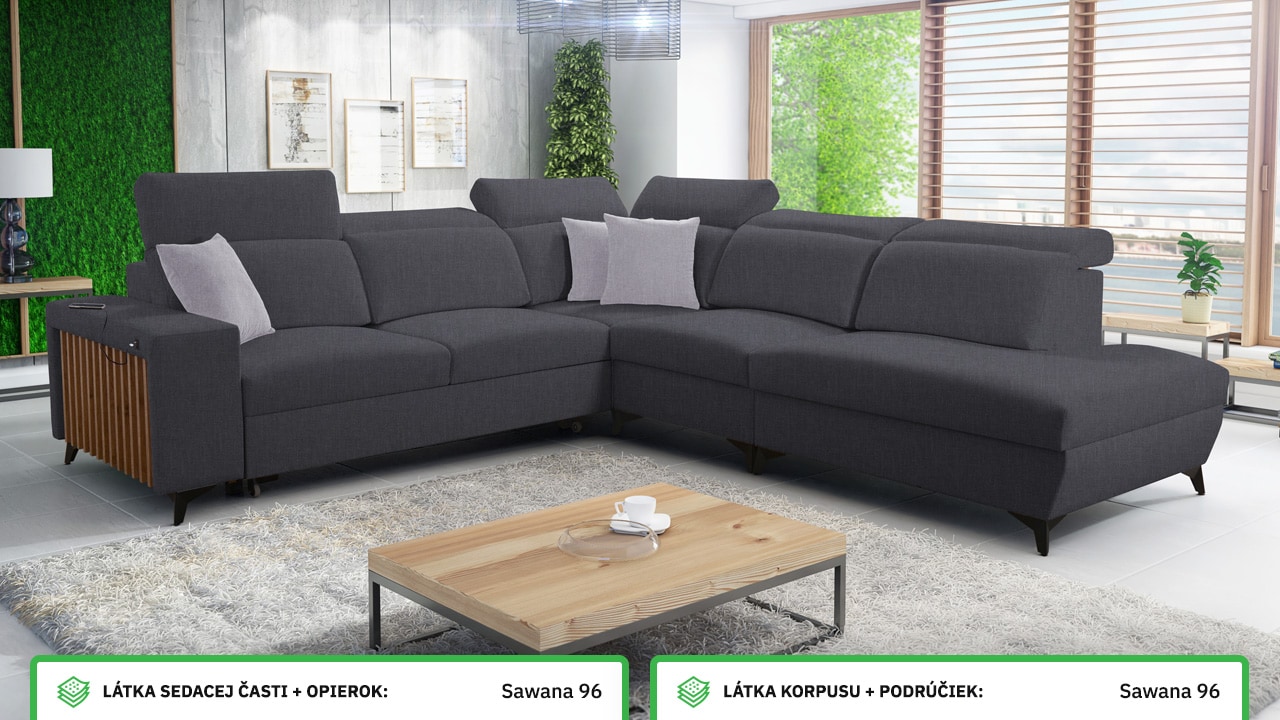 Rohová sedačka BARTON IX Farebné prevedenie