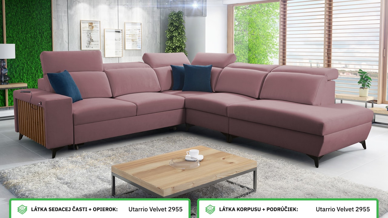 Rohová sedačka BARTON IX Farebné prevedenie