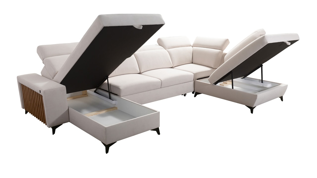 Sedacia súprava BARTON VI Úložný priestor