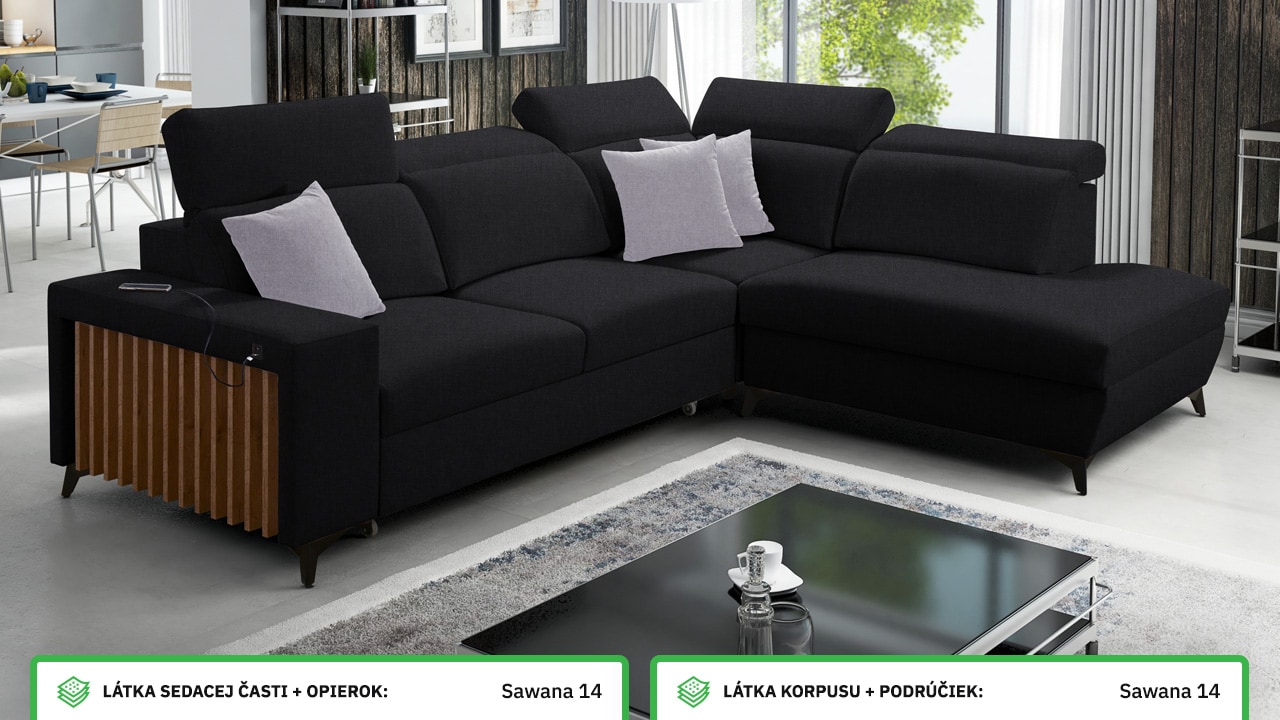 Rohová sedačka BARTON VII Farebné prevedenie