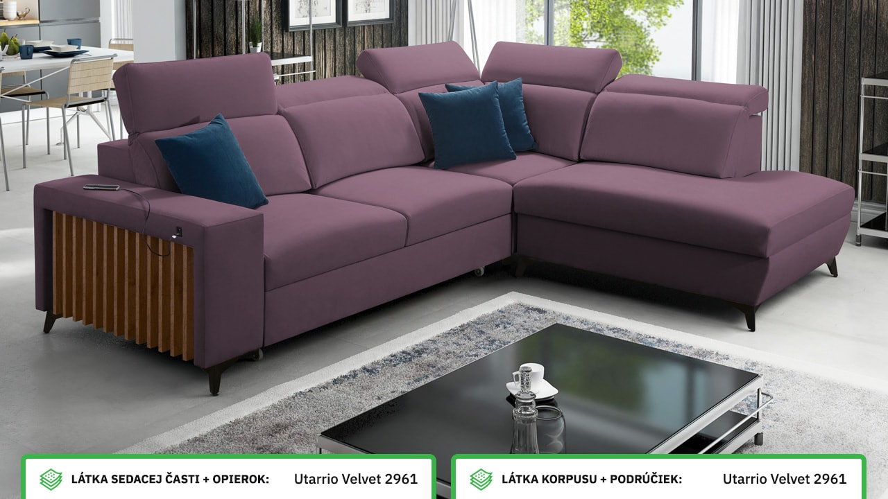 Rohová sedačka BARTON VII Farebné prevedenie