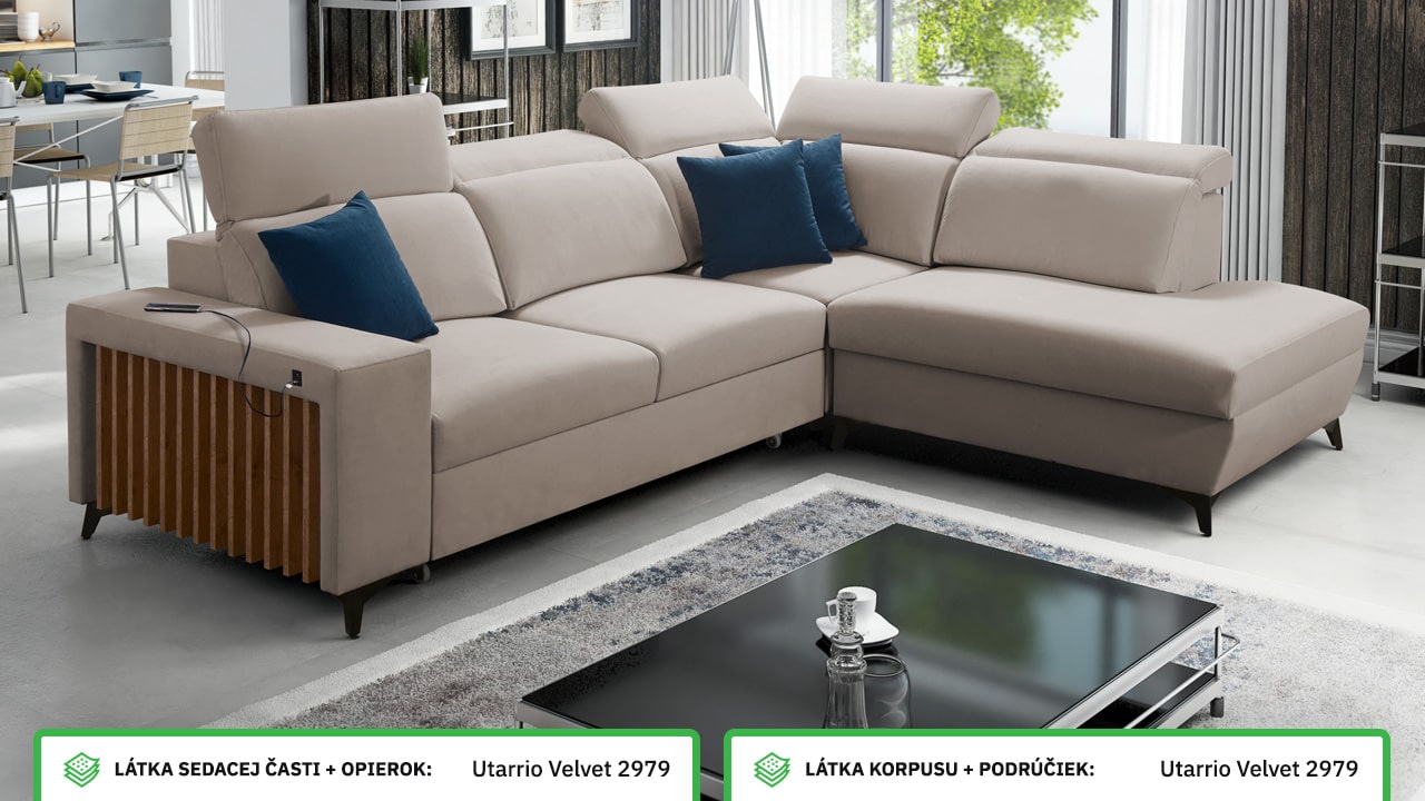 Rohová sedačka BARTON VII Farebné prevedenie