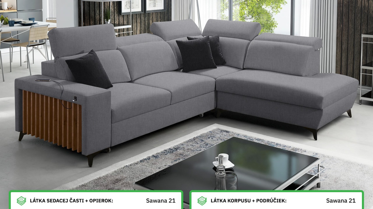 Rohová sedačka BARTON VII Farebné prevedenie