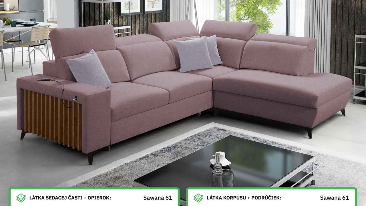 Rohová sedačka BARTON VII Farebné prevedenie