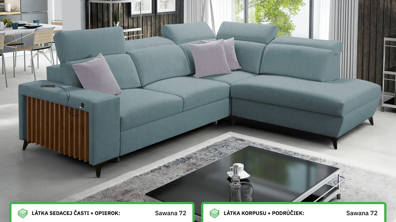 Rohová sedačka BARTON VII Farebné prevedenie