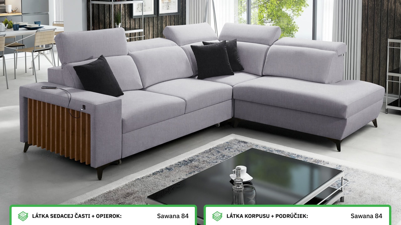 Rohová sedačka BARTON VII Farebné prevedenie