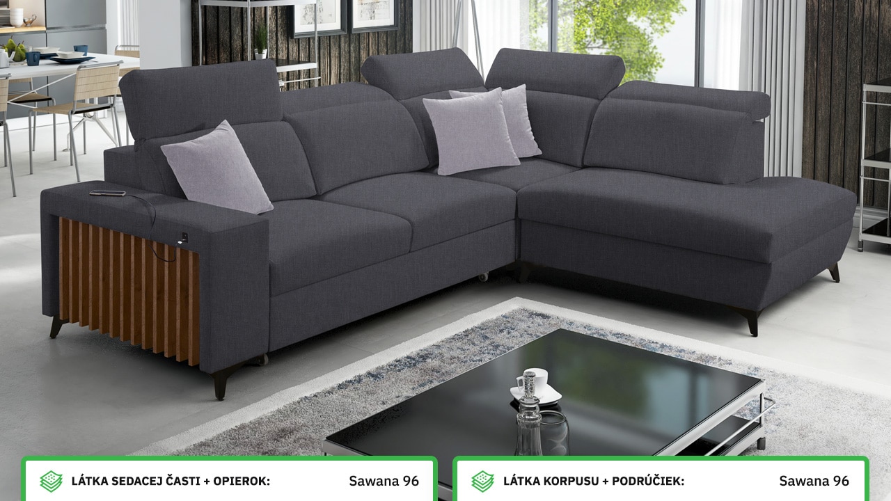 Rohová sedačka BARTON VII Farebné prevedenie