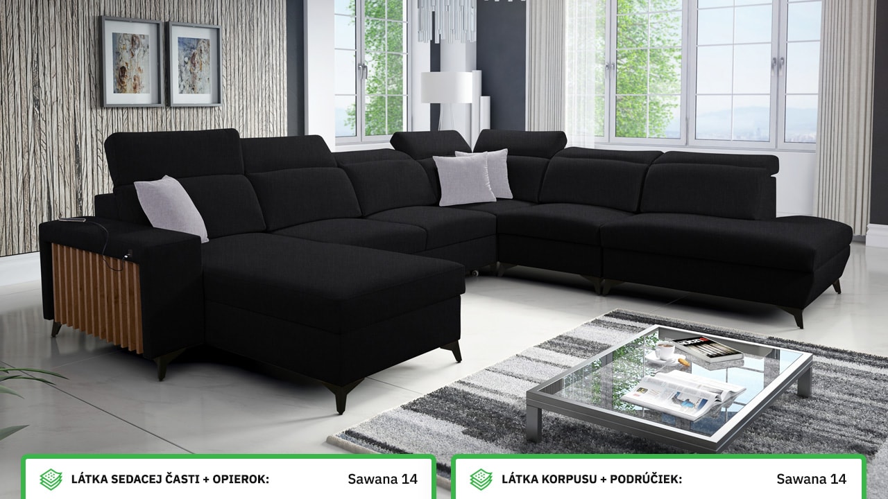 Sedacia súprava BARTON X Farebné prevedenie