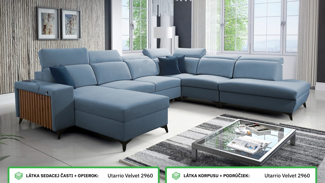 Sedacia súprava BARTON X Farebné prevedenie