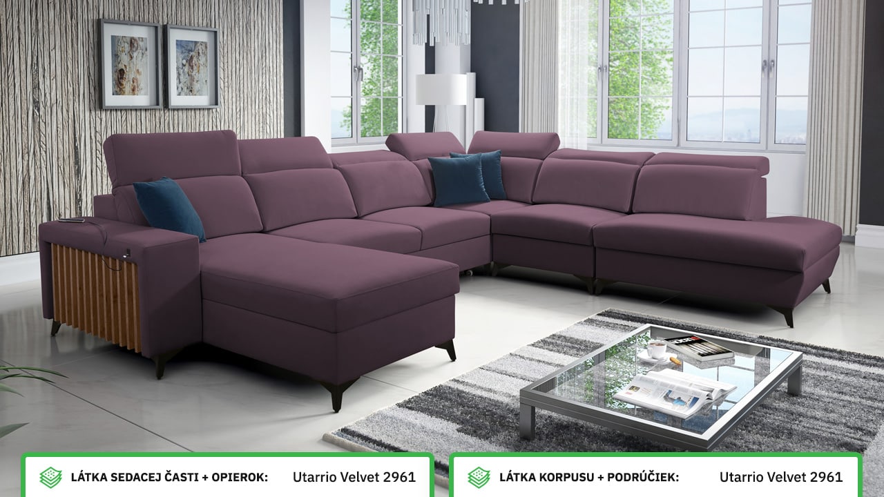 Sedacia súprava BARTON X Farebné prevedenie