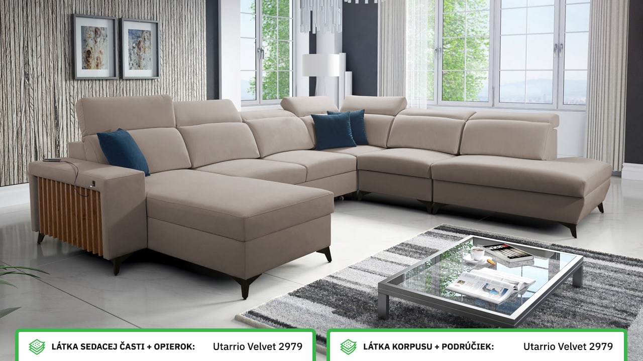 Sedacia súprava BARTON X Farebné prevedenie