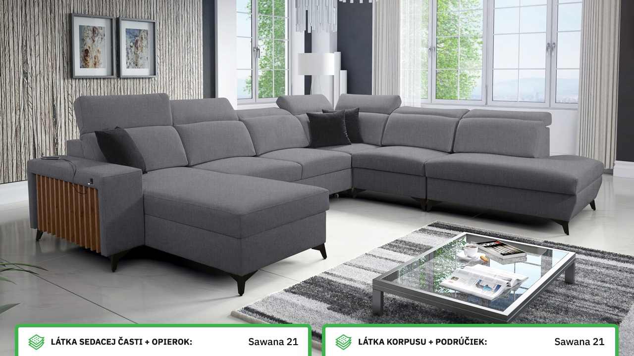 Sedacia súprava BARTON X Farebné prevedenie