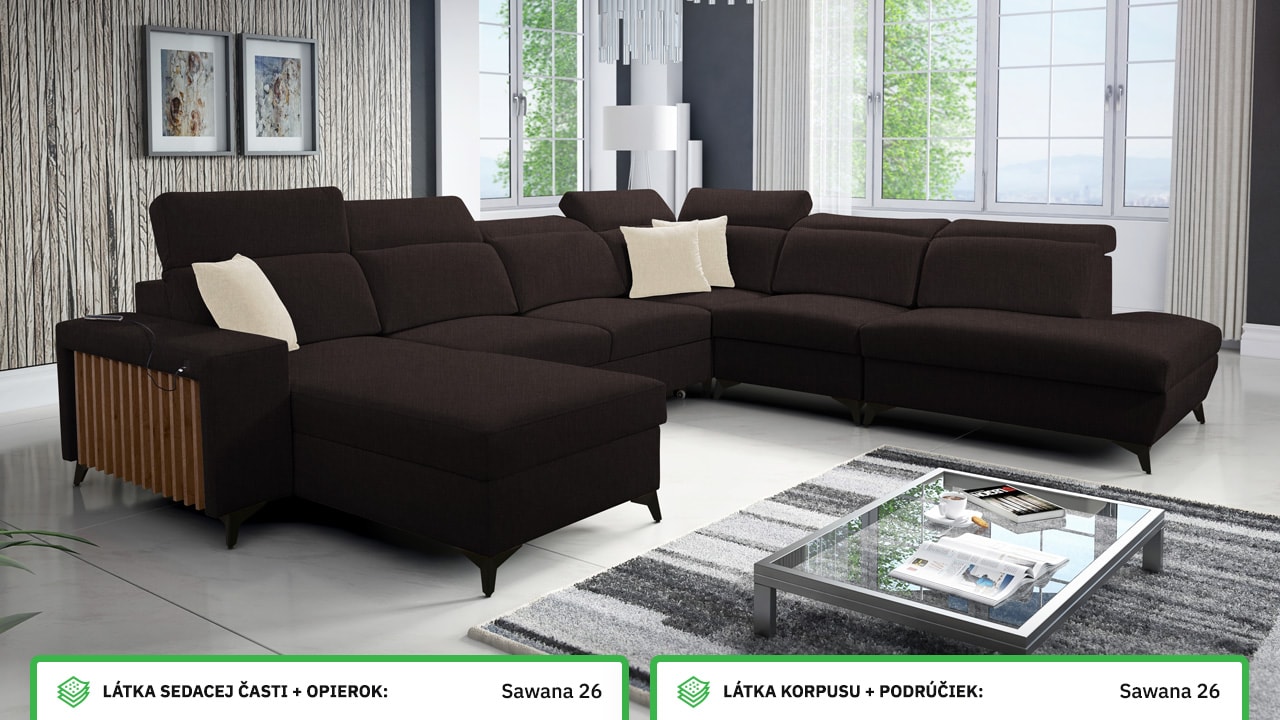 Sedacia súprava BARTON X Farebné prevedenie