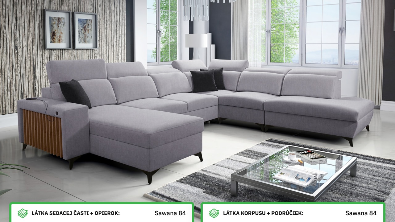 Sedacia súprava BARTON X Farebné prevedenie