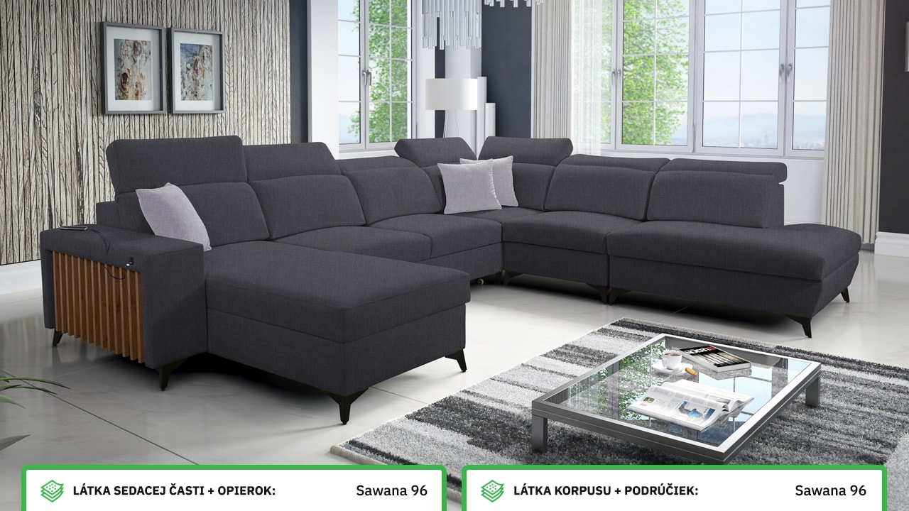 Sedacia súprava BARTON X Farebné prevedenie