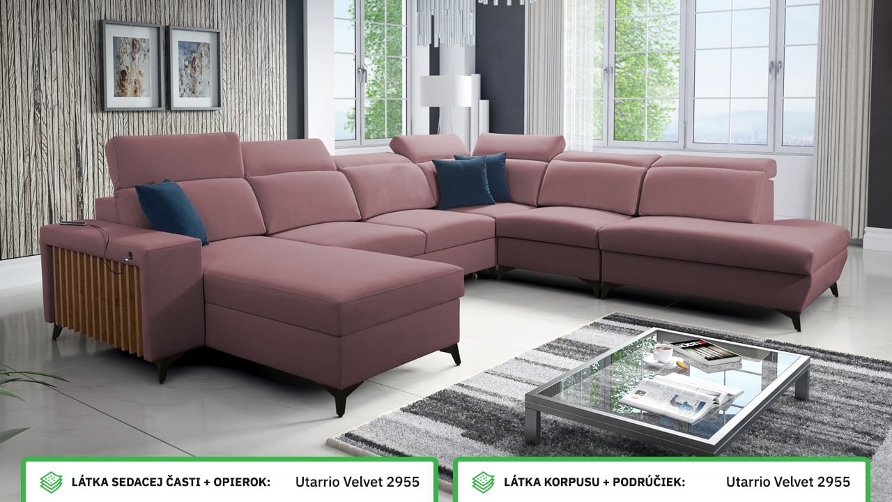 Sedacia súprava BARTON X Farebné prevedenie