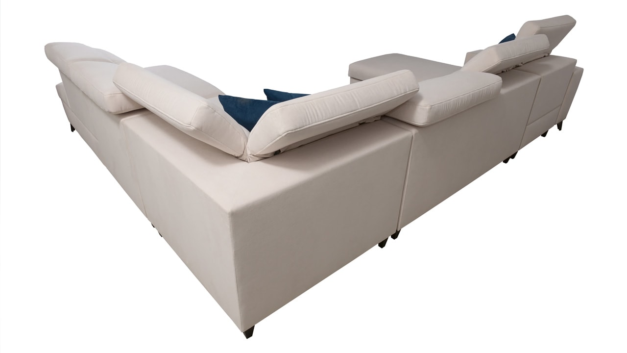 Sedacia súprava BARTON X Pohľad zozadu