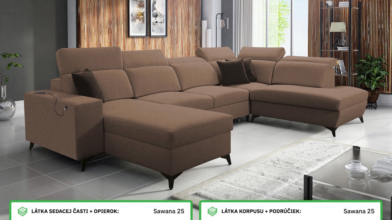 Sedacia súprava BARTON VI MIX Farebné prevedenie