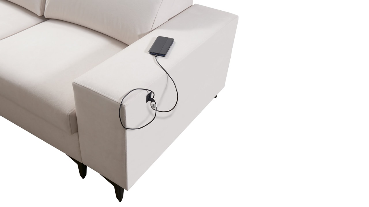 Rohová sedačka BARTON I MIX Detail