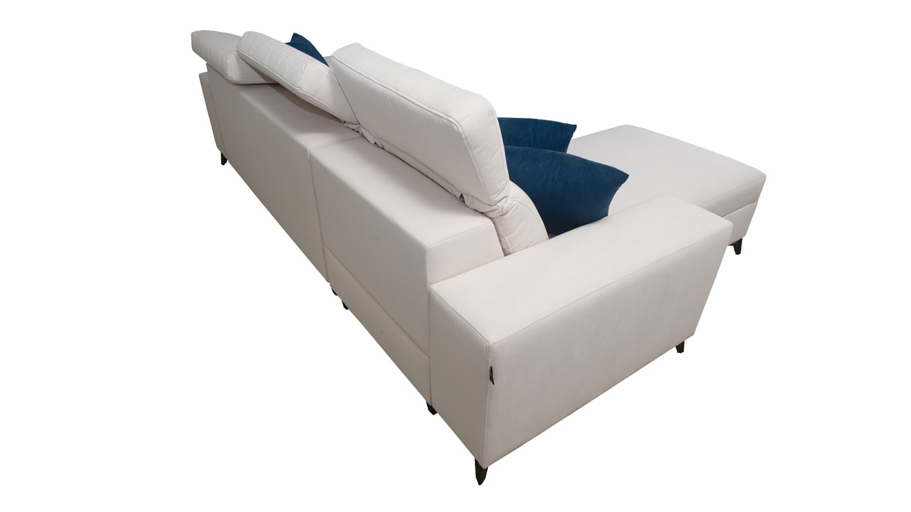 Rohová sedačka BARTON I MIX Pohľad zozadu