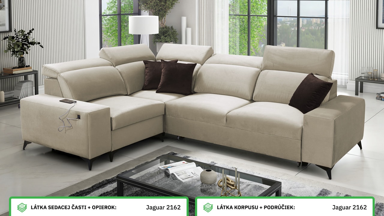 Rohová sedačka BARTON II MIX Farebné prevedenie