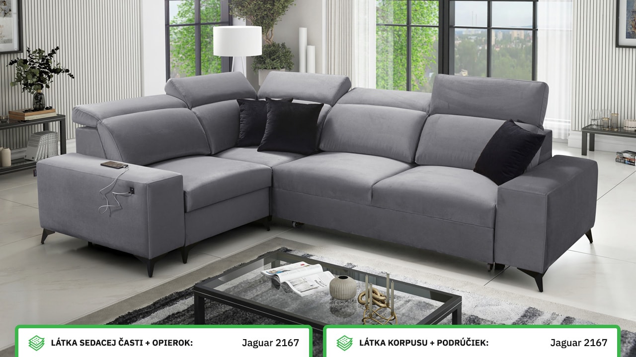 Rohová sedačka BARTON II MIX Farebné prevedenie