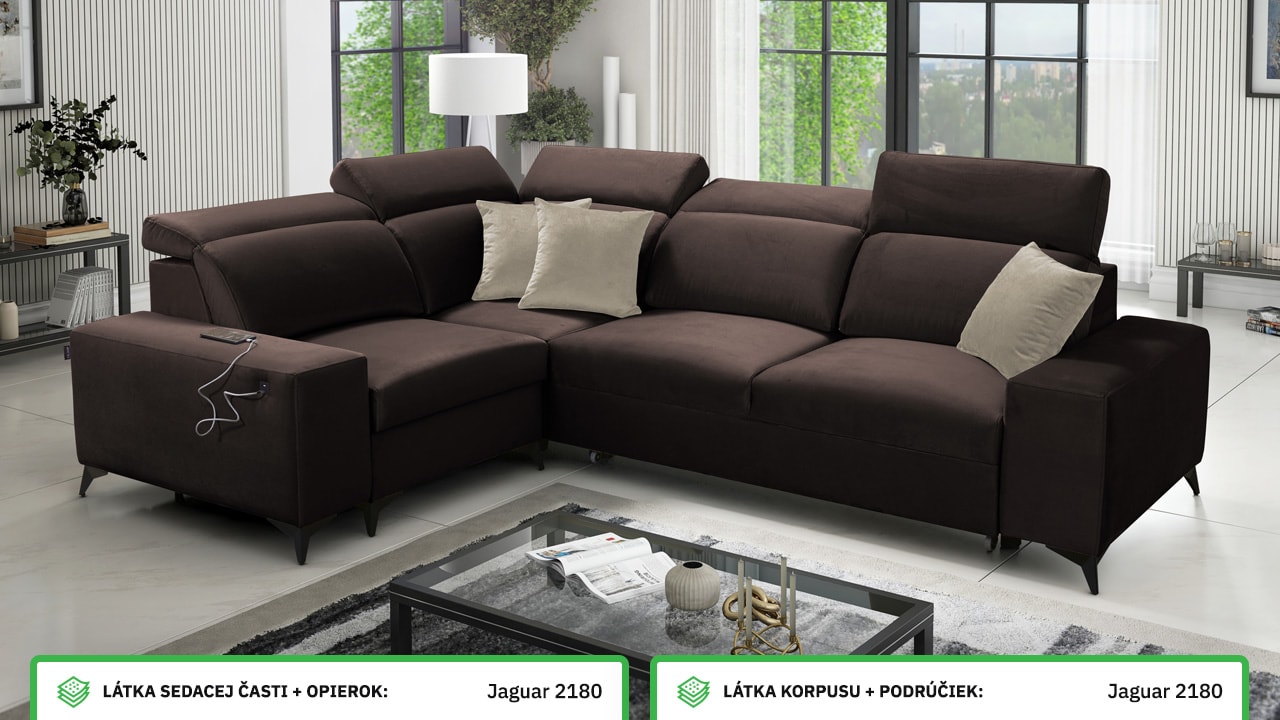 Rohová sedačka BARTON II MIX Farebné prevedenie