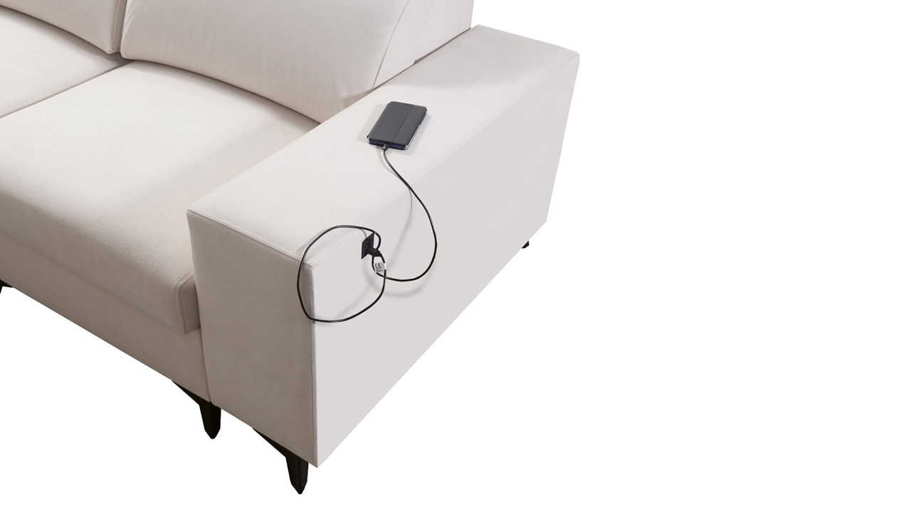 Rohová sedačka BARTON III MIX Detail