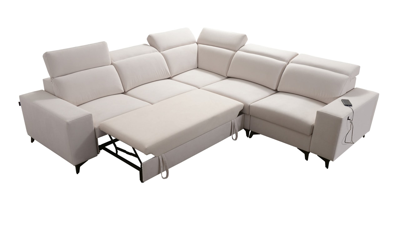 Rohová sedačka BARTON III MIX Rozloženie