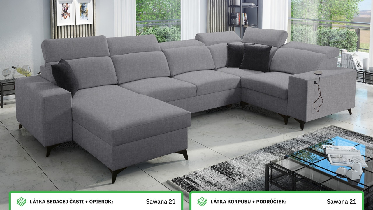 Sedacia súprava BARTON IV MIX Farebné prevedenie