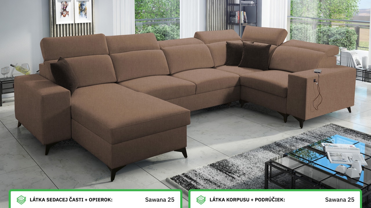 Sedacia súprava BARTON IV MIX Farebné prevedenie