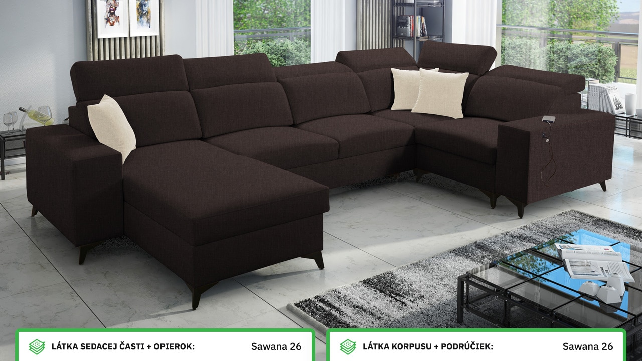 Sedacia súprava BARTON IV MIX Farebné prevedenie