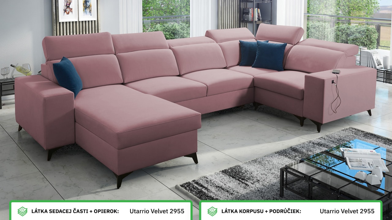 Sedacia súprava BARTON IV MIX Farebné prevedenie