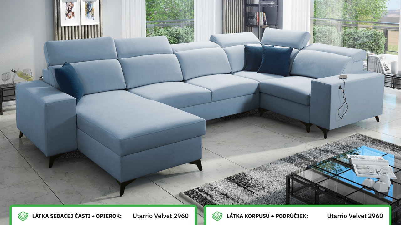 Sedacia súprava BARTON IV MIX Farebné prevedenie