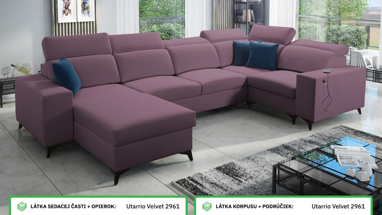 Sedacia súprava BARTON IV MIX Farebné prevedenie