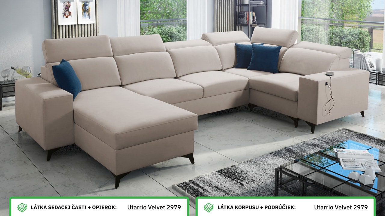 Sedacia súprava BARTON IV MIX Farebné prevedenie