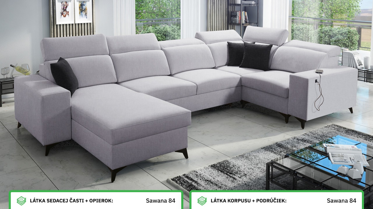 Sedacia súprava BARTON IV MIX Farebné prevedenie