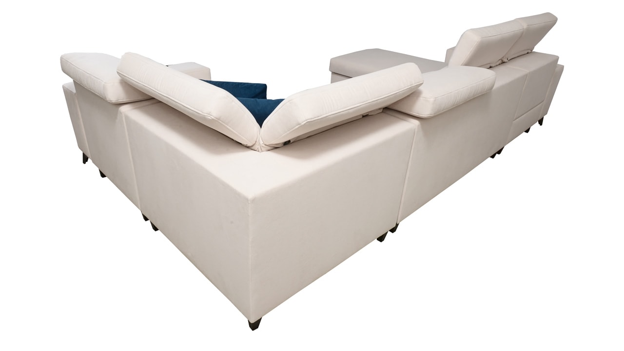 Sedacia súprava BARTON IV MIX Pohľad zozadu