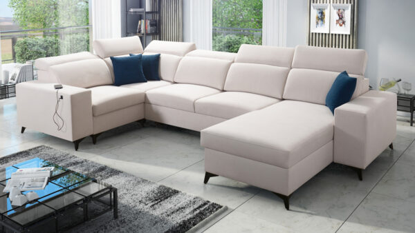 Sedacia súprava BARTON IV MIX Pravý roh