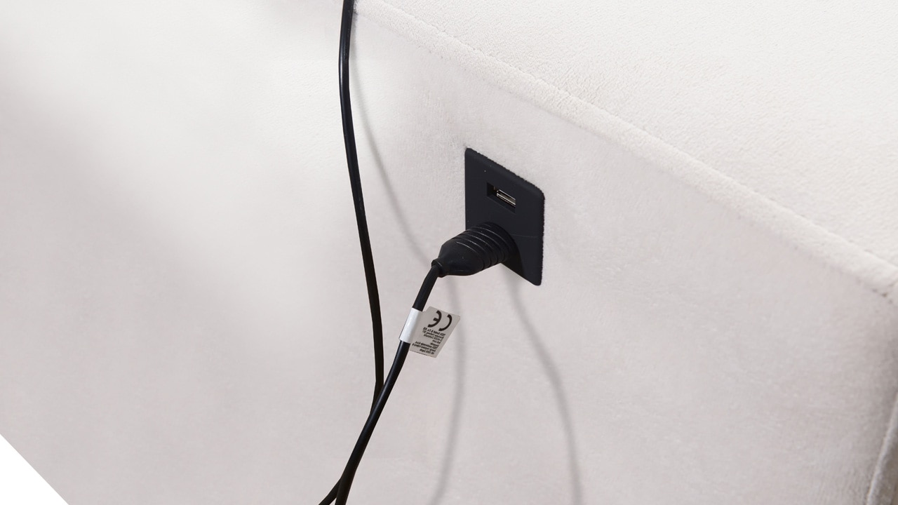 Rohová sedačka BARTON IX MIX USB