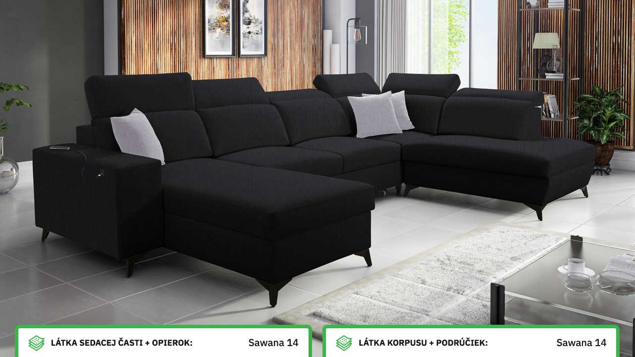 Sedacia súprava BARTON VI MIX Farebné prevedenie