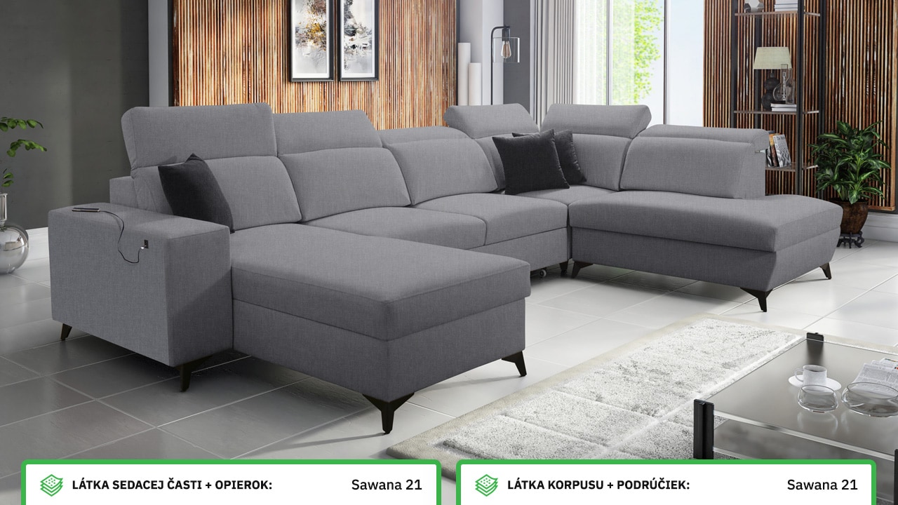 Sedacia súprava BARTON VI MIX Farebné prevedenie