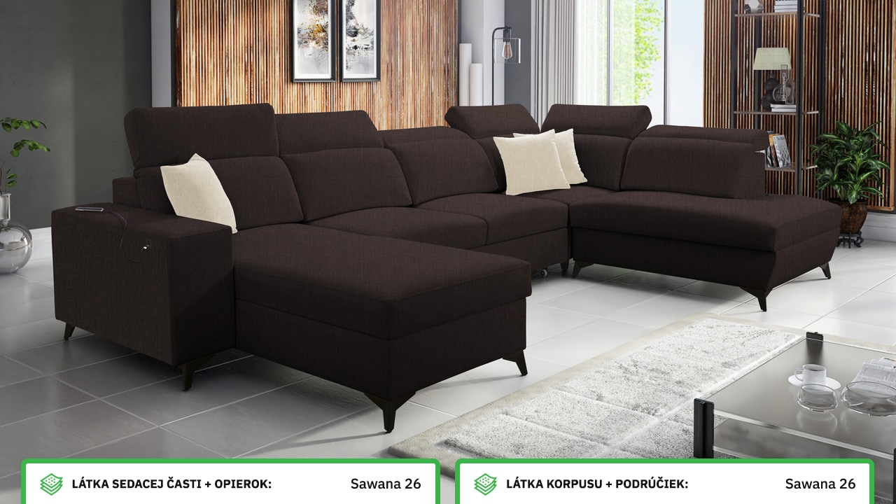 Sedacia súprava BARTON VI MIX Farebné prevedenie