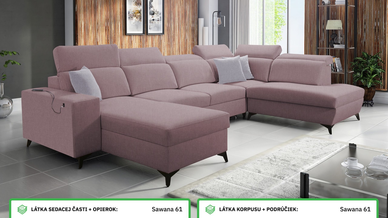 Sedacia súprava BARTON VI MIX Farebné prevedenie