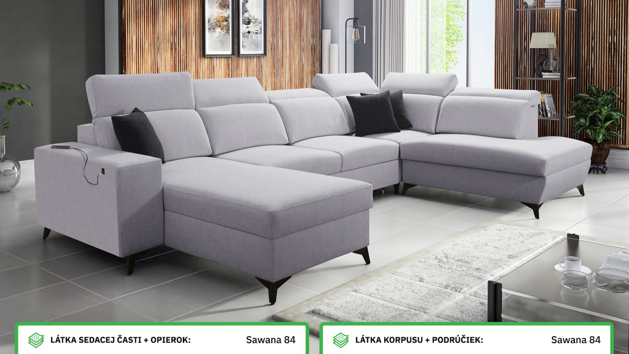 Sedacia súprava BARTON VI MIX Farebné prevedenie