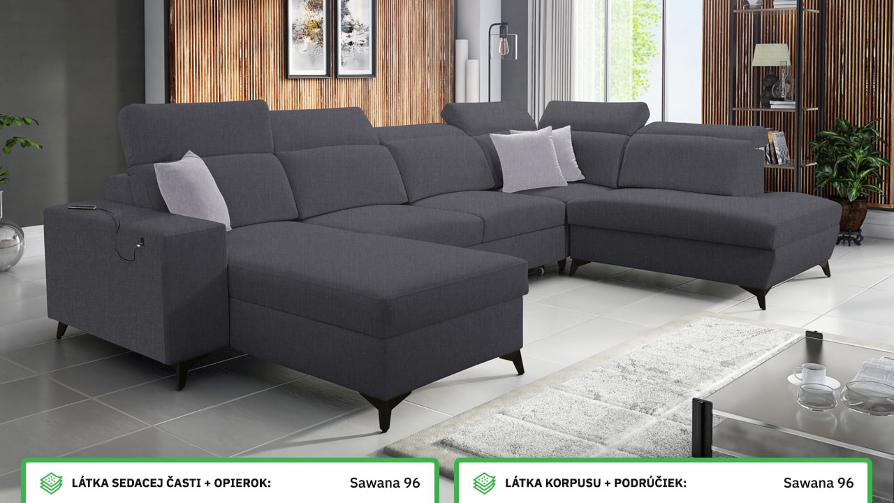 Sedacia súprava BARTON VI MIX Farebné prevedenie