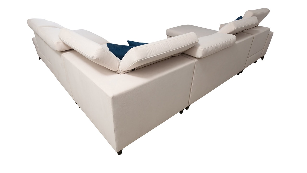 Sedacia súprava BARTON VI MIX Pohľad zozadu