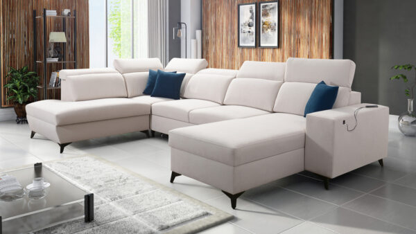 Sedacia súprava BARTON VI MIX Pravý roh