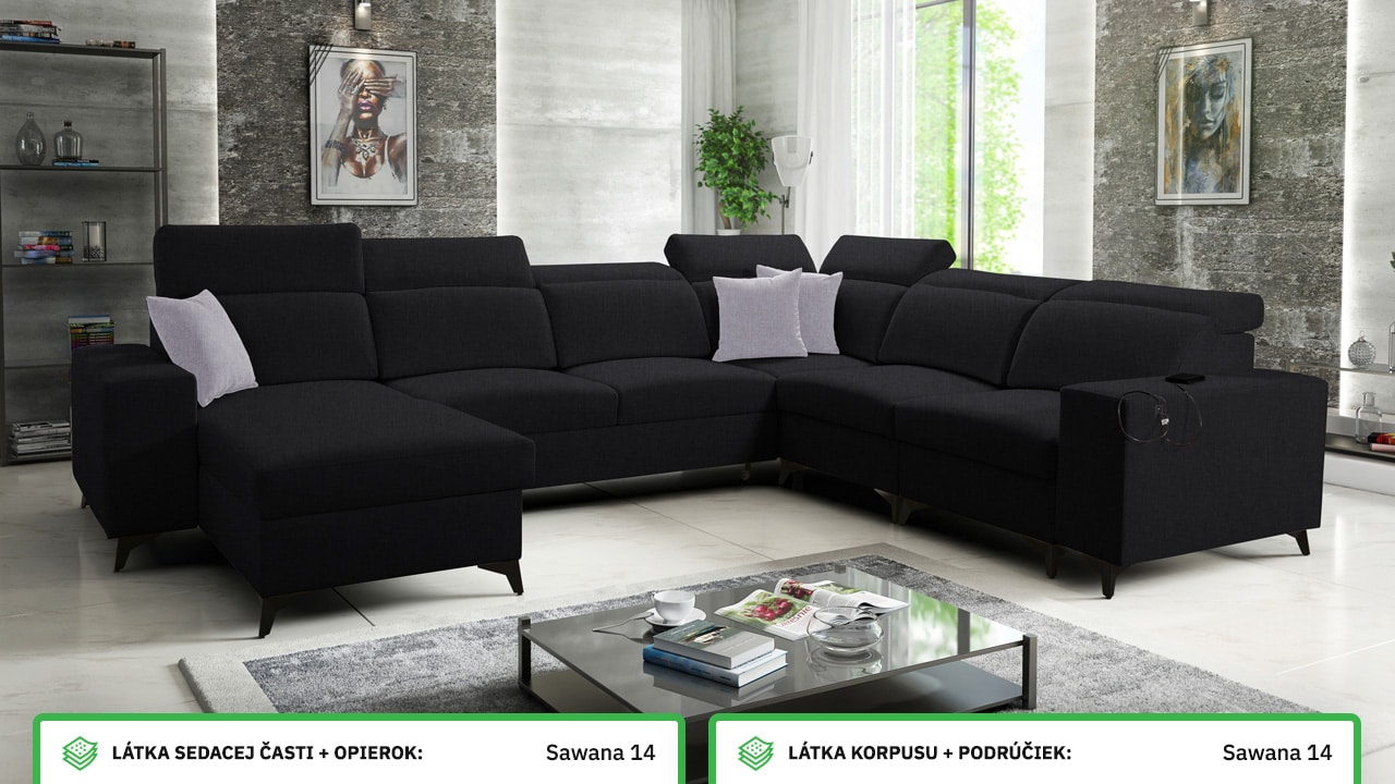 Sedacia súprava BARTON VIII MIX Farebné prevedenie